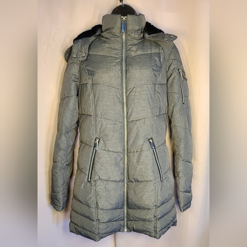 HFX Women's Gray Puffer Jacket